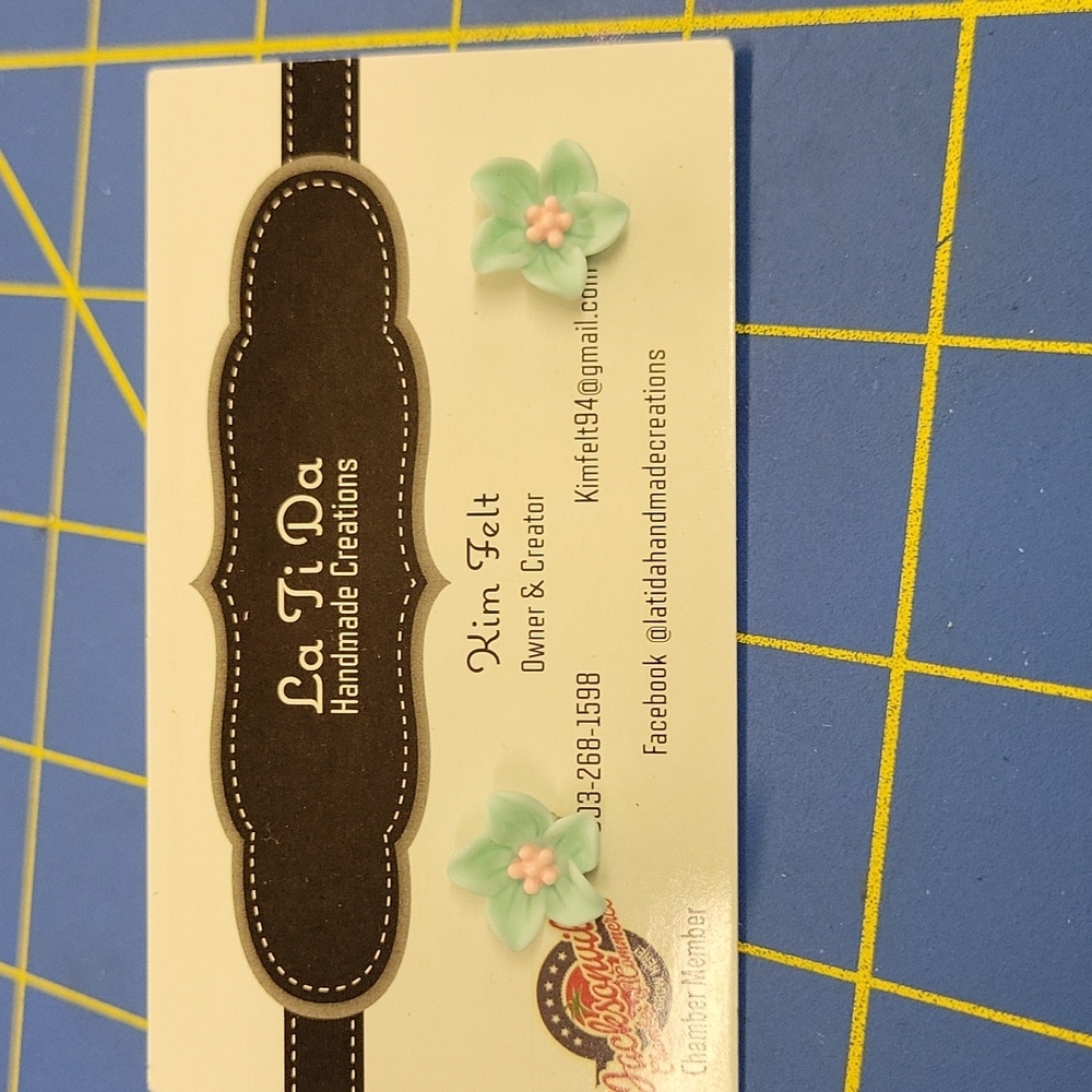 Flower Post Earrings